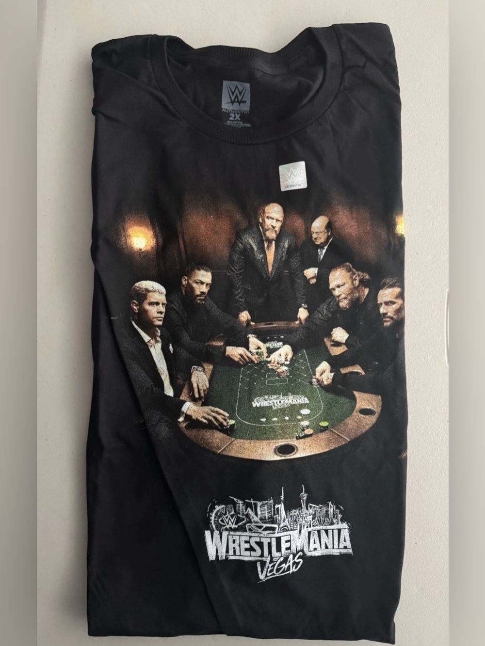 WWE Wrestlemania 42 Limited Edition T Shirt 2XL Short Sleeve New